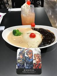 Luida's bar, the dragon quest themed bar opened in 2009. ã‚ªãƒ¼ãƒ‰ãƒªãƒ¼audrey On Twitter The Finalfantasydissidiant Square Enix Cafe Food And Drinks Were Super Legit The Cloud Sephiroth Spring Rolls And Moogle Curry Drink Was Okay In Taste But The Presentation Finalfantasy