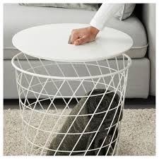Kvistbro Aufbewahrungstisch Weiss 44 Cm Ikea Deutschland Table Storage Ikea Stuffed Animal Storage