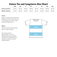 Size Chart Shirts Ridges Stitches Health Coach Yoga