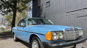 Image result for Marine Blue 1980 Mercedes