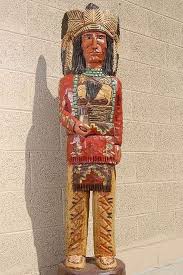 5 Wooden Cigar Store Indian 5 Ft Sculpture Red Shirt Native Frank Gallagher Cigar Store Indian Cigar Store Native American Store
