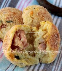 Polpette di patate al forno. Polpette Di Patate Al Forno Crocchette Ripiene