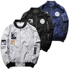 Women's jackets are a wardrobe basic and the collection makes sure to include a style to suit every taste. Grandwish Men Bomber Jacket Hip Hop Patch Designs Slim Fit Pilot Bomber Jackets Size M 4xl Buy At A Low Prices On Joom E Commerce Platform