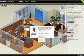 The main draw here is the catalog, which is packed with products from various brands and whose items are rendered in very realistic 3d. Autodesk Homestyler Easy To Use Free 2d And 3d Online Home Design Software