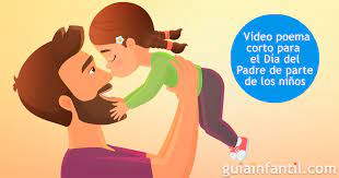 Es un día para homenajear a los padres, para vas a encontrar 60 imágenes con mensajes, frases y dibujos especiales para dedicarle a los papás en su día y demostrarle que ellos son el mejor papá del. Video Poema Corto Para El Dia Del Padre Homenaje De Los Ninos A Papa
