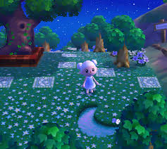 Star Shaped Flowers And Crescent Shaped Pools Animal Crossing New Animal Crossing Animal Crossing 3ds