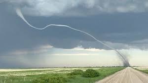 Tornadoes manifest themselves in all sorts of shapes and sizes. Tornado Tears Through Crops In Western Canada Bbc News