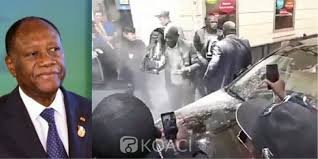 Senegal Cote D Ivoire L Activiste Qui Avait Enfarine Macky Sall A Paris Menace Alassane Ouattara Koaci