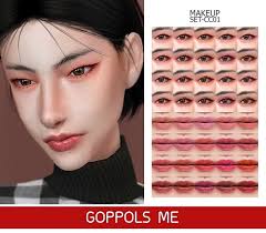 gpme gold makeup set cc01 at goppols me