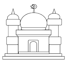 Breaking news 10 masjid termegah dan terindah di indonesia gambar bangunan tengara kapel tempat beribadah mesjid kubah via pxhere.com. Contoh Gambar Masjid Kartun Sederhana Ideku Unik