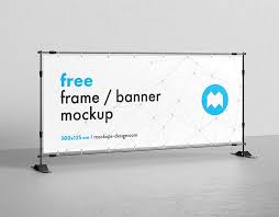 Download Vedi Questo Progetto Behance Free Banner Frame Mockup 300x125 Https Www Behance Net Gallery 72027811 Free Ba Frame Mockup Free Free Banner Event Banner