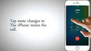 Where is the mute button on the iphone 5? How To Mute A Call Or Put A Call On Hold In Iphone Youtube
