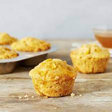 Brown Butter Cornbread Muffins With Sweet Tea Glaze Recipe Recipe Glaze Recipe Cornbread Cornbread Muffins