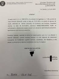 Astfel, nu se poate stabili nivelul de studii medii pentru o functie pentru care incadrarea legala. Vlad Voiculescu Si A Publicat Diploma De Studii EliberatÄ De Vienna University Of Economics And Business Din Austria Precum Si Un Atestat Privind Echivalarea Ei Cu O DiplomÄ De Master In Domeniul Administrarea