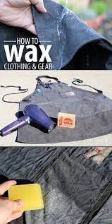 How To Wax Your Clothing And Gear Survival Skills Survival Gear Outdoor Survival