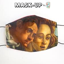 Mascherina Donna fashion MASK-UP Hot Dog