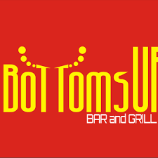 Our tasty chews and ice cold brews are served up by the hottest dames around. New Logo Wanted For Bottoms Up Bar Grill Logo Design Contest 99designs