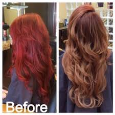 How To From Max Red To Pretty Auburn Color Correction Hair Dyed Red Hair Red Blonde Hair