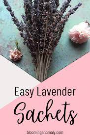 Easy Lavender Sachets Lavender Sachets Dried Lavender Flowers Lavender Herb