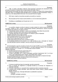 În cazul în care se organizează centre regionale de contestaţii, lucrările de la centrele zonale de evaluare, ale căror rezultate iniţiale au fost. Subiecte Biologie Bac 2018 Subiectele La Biologie Proba La Alegere