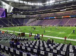 us bank stadium view from section 129 vivid seats