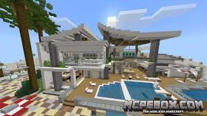 Download the best maps with mansion for minecraft pocket edition! Modern Redstone Mansion Creation Redstone Maps For Minecraft Pe Mcpe Box