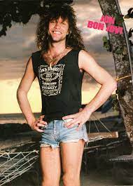 190 80s + bon jovi + rick springfield playlists. Jon Bon Jovi Really Loved Wearing Ridiculous Outfits In 1980s