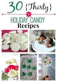 Christmas baking isn't all about the cookies (we often think it should be) or the pies. 30 Holiday Candy Recipes Holiday Candy Recipes Christmas Candy Recipes Homemade Candies