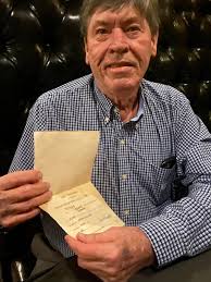 Check out this gift card from July of 1993 to Grisanti 's