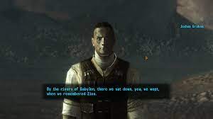 FNV] Joshua Graham's head wrap is clipped behind his face? : r/FalloutMods