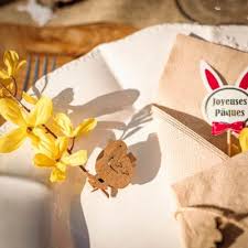 Pinces Pioupiou Bois X6 Joyeuses Fetes De Paques Joyeuses Paques Deco Paques