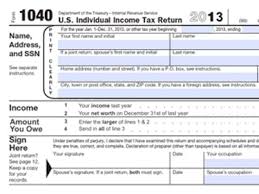 Form 1040 is used by citizens or residents of the united states to file an annual income tax return. Printable Version Of 2013 Income Tax Return Form 1040 Due April 15 2014 Cpa Practice Advisor