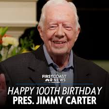 Former President Jimmy Carter becomes the first US president to live to 100  years old! Sign his virtual card:  https://www.firstcoastnews.com/article/news/politics/jimmy-carter/jimmy-carter-100th-birthday-card/85-e0f50ad1-5801-4d1a-b6c6-3f903a7b74a4  ...
