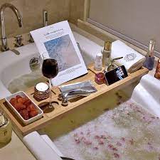 Maybe you would like to learn more about one of these? China Factory Price Bamboo Bathtub Tray Caddy In Wood Bath Tray Expandable With Book And Wine Holder China Bath Tub Holder Bath Tub Wine Holder