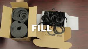 void fill spiral paper packaging