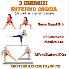 Sport Ecco A Voi 3 Esercizi Per L Interno Coscia Adduttori Glutei Internocoscia Worko Esercizi Allenamento Interno Coscia Esercizi Interno Coscia
