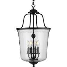 Average rating:0out of5stars, based on0reviews. Bowman Collection Four Light Black Foyer Pendant P500207 031 Progress Lighting