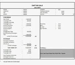 Contoh payslip sistem slip gaji malaysia payment system microsoft excel pay slip system. Contoh Slip Gaji Bekerja Sendiri Download Kumpulan Gambar