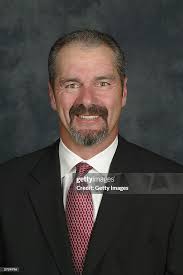 Michel Goulet of the Colorado Avalanche poses for a portrait on... News  Photo