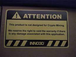 Plugging in a smaller gauge wire can actually cause an overdraw, which can potentially lead to the burning out of jun 18, 2018 · patrons of popular android emulator andy are up in arms after reddit user topwire wrote a detailed post about a gpu miner. Cryptocurrency Mining May Void Warranty On Inno3d Gpus Pc Gamer