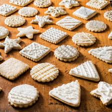 Place remaining 1/3 cup sugar in shallow baking dish or pie plate and set aside. Easy Holiday Sugar Cookies America S Test Kitchen
