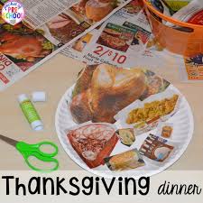 Thanksgiving themed motor planning ideas. Thanksgiving Activities And Centers For Preschool Pre K And Kindergarten