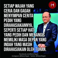 50 Kata Kata Bijak Mario Teguh Jadi Motivasi Hidup Memora