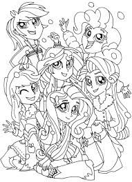 Aˆs29 gambar mewarnai my little pony anak 2018 marimewarnai daftar. 31 Equestria Girls Gambar Mewarnai Kuda Poni Manusia Terbaru Lingkar Png
