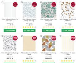Half Price Wallpaper Clearance At Wilko From 4 50 A Roll Latestdeals Co Uk