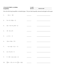 One of my problems is dealing with free algebra worksheets inequalities; College Prep Algebra Inequalities Lesson Plan For 8th 9th Grade Lesson Planet