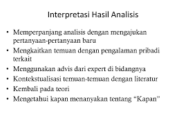 Audiometri adalah pemeriksaan medis diagnostik atau tes fungsional yang dilakukan interpretasi hasil audiometri. Analisis Data Dan Interpretasi Hasil Analisis Ppt Download