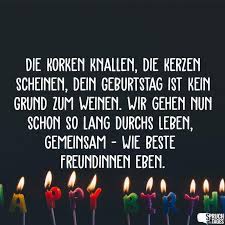 Select an option mit individ. Die Korken Knallen Die Kerzen Scheinen Dein Geburtstag Ist Kein Grund Zum Weinen Wir Gehen Nun