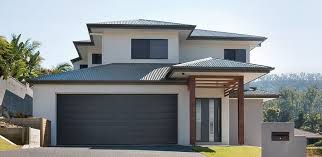 Sektionaltor Anthrazit Mit Mittelsicke Und Antrieb Von Sommer Antriebstechnik Garagentore Garagentor Sektionaltor