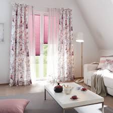 Voile Und Druckdeko Fur Ihr Wohnzimmer Vorhange Gardinen Gardinen Haus Deko